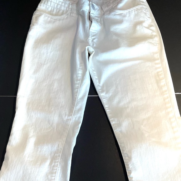 Express white denim jeans, size 4 - Picture 2 of 13